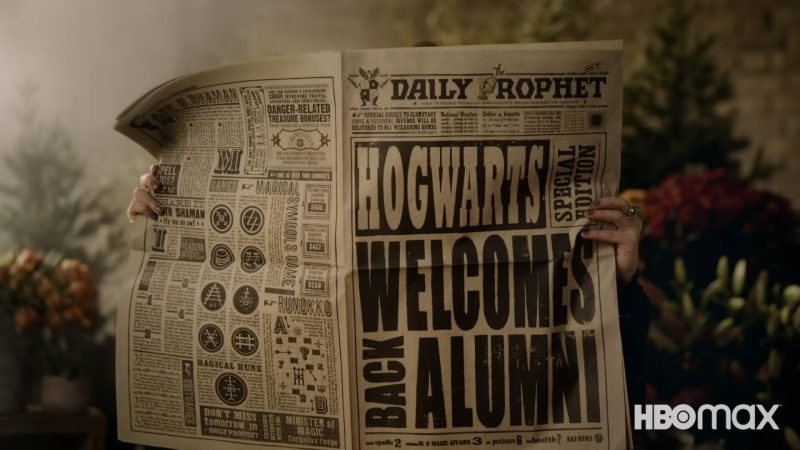 harry potter 20th anniversary special teaser