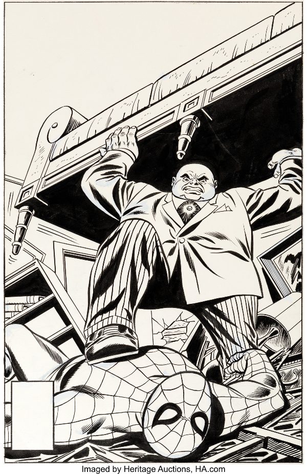 Dave Cockrum Original Sold, X-Men, Starjammers, Amazing Spider-Man, Incredible Hulk, Heritage Auctions