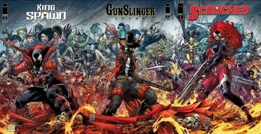 Gunslinger Spawn, King Spawn, Scorched, the Redeemer, Image Comics Todd McFarlane
