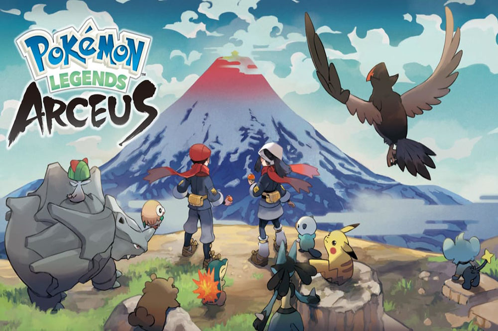 pokémon legends arceus switch open world