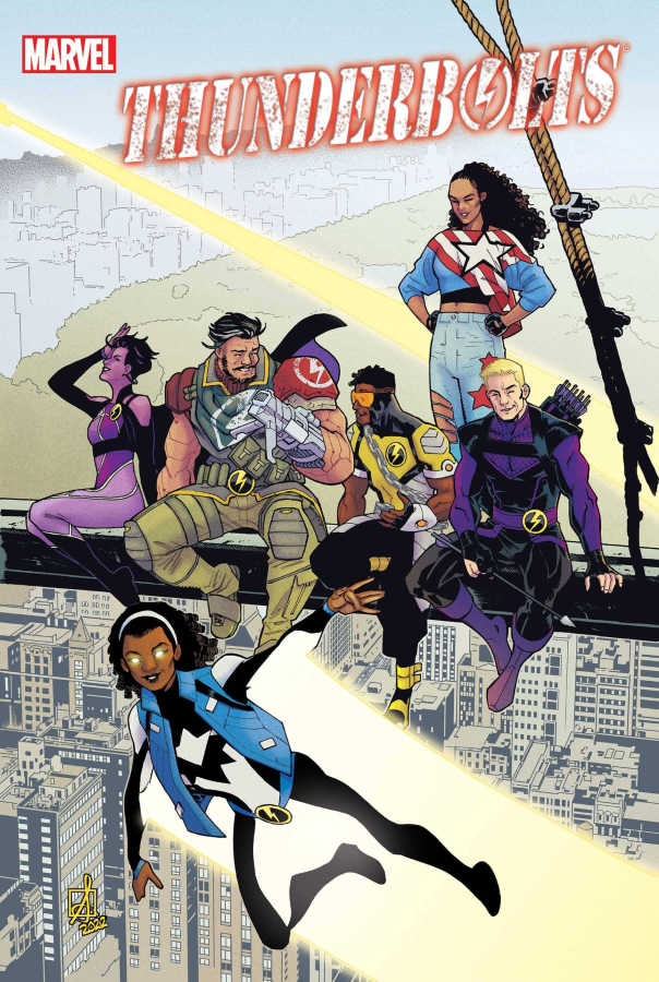 New Thunderbolts Team, Hawkeye, America Chavez, Spectrum, Monica Rambeau, Marvel Comics, Jim Zub, Kurt Busiek