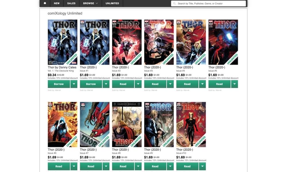 graphic novels, comics, kindle, single issues, reader experience, user interface, comic collecting