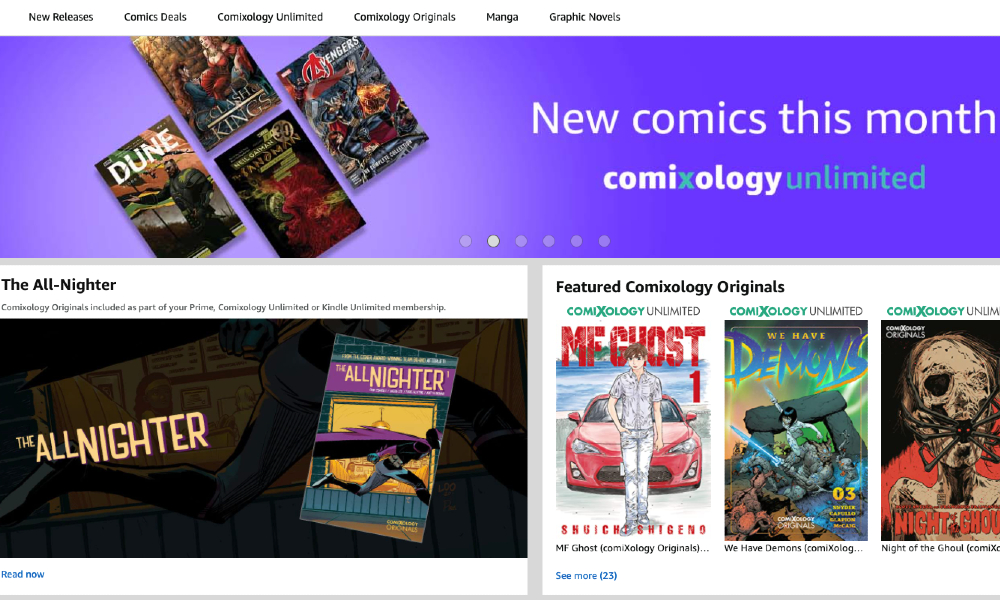 New Comixology Amazon App Problems, Store, graphic novels, comics, kindle, single issues, reader experience, user interface, comic collecting