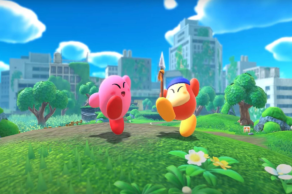 kirby forgotten land preview demo switch release