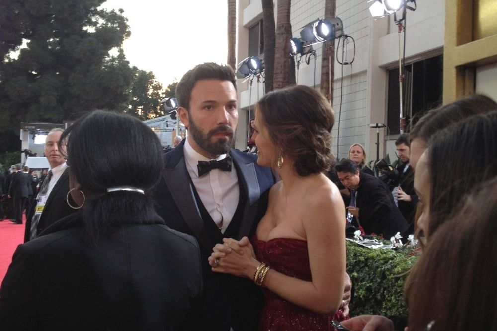 Ben Affleck and Jennifer garner at the 2013 Golden Globes