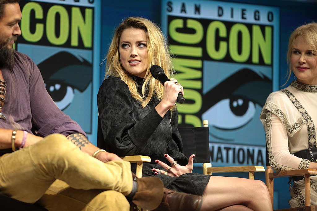Amber Heard at San Diego Comic Con