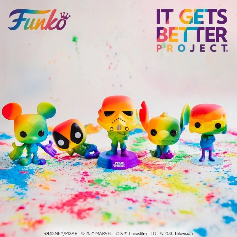 DC Pride 2022 Funko Pops It Gets Better