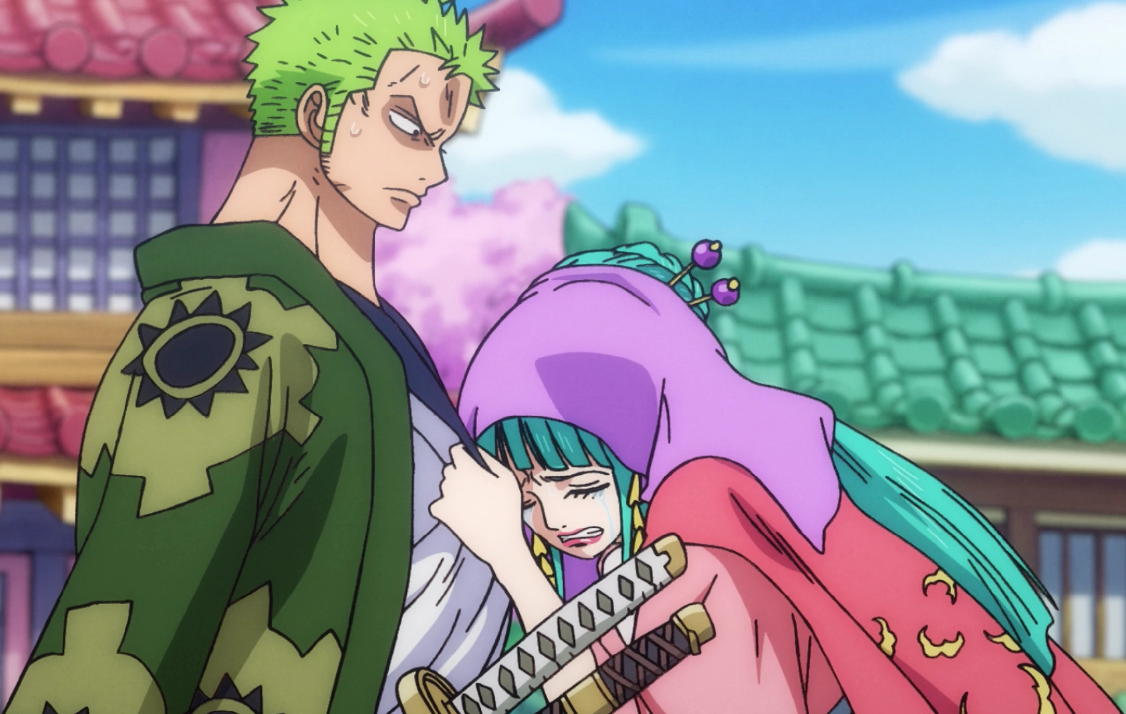 Hiyori and Zoro