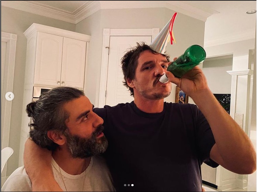 Pedro Pascal and Oscar Isaac