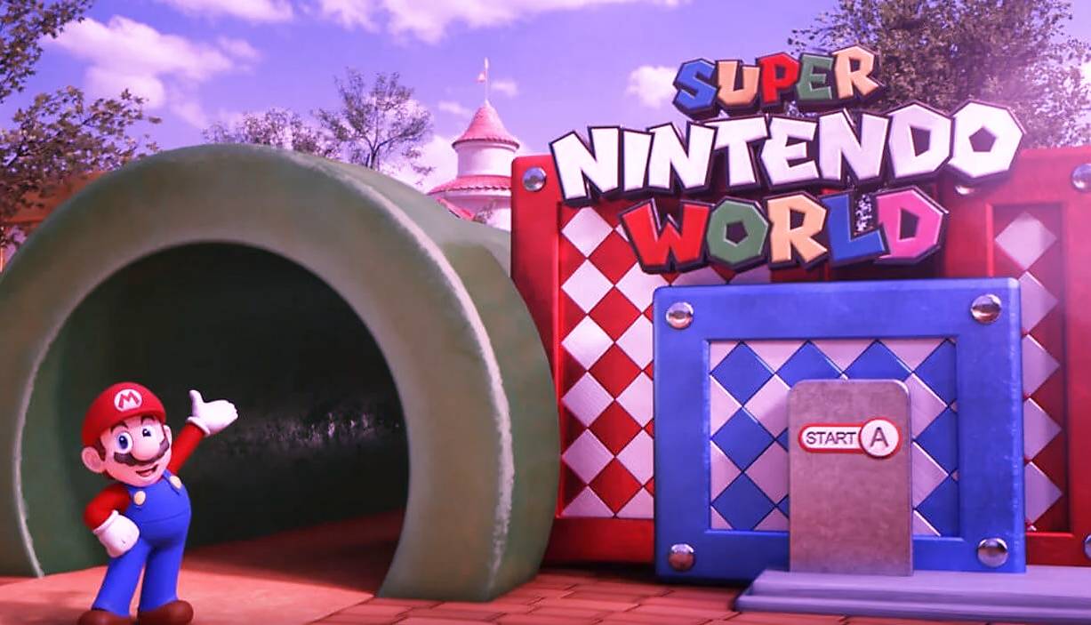 Super Nintendo World In Hollywood