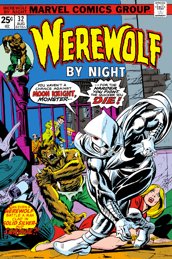 Moon Knight Easter Egg, Werewolf by Night #32, Oscar Isaac, Disney+, Marvel Studios, Marvel Comics, Doug Moench, horror comics