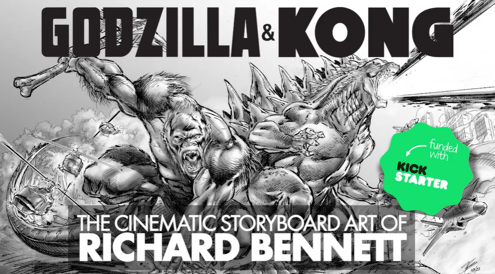 Godzilla & Kong Storyboard Artbook