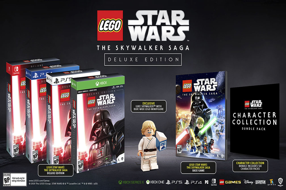 LEGO star wars the skywalker saga editions