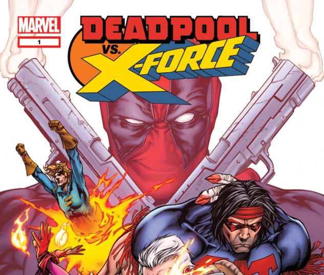 X-Force Deadpool Comic Cover