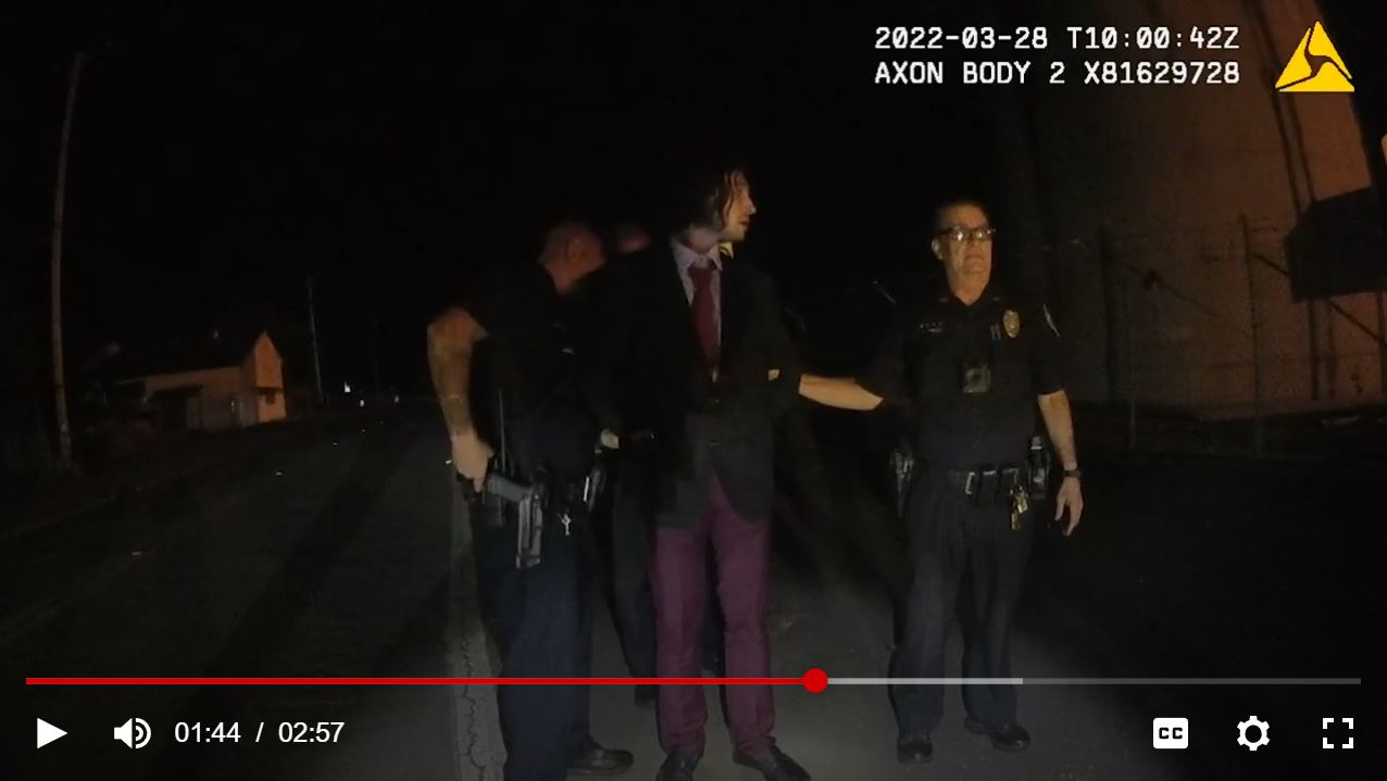 Ezra Miller Detention Footage Revealed