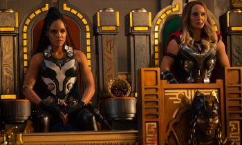 The Mighty Thor and Valkyrie In New Thor: Love and Thunder Shot