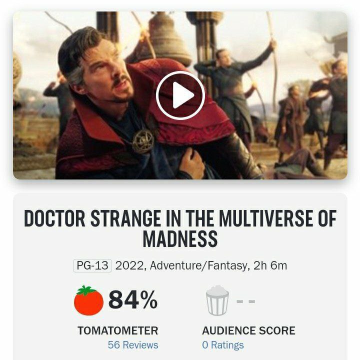 Dr Strange 2 review