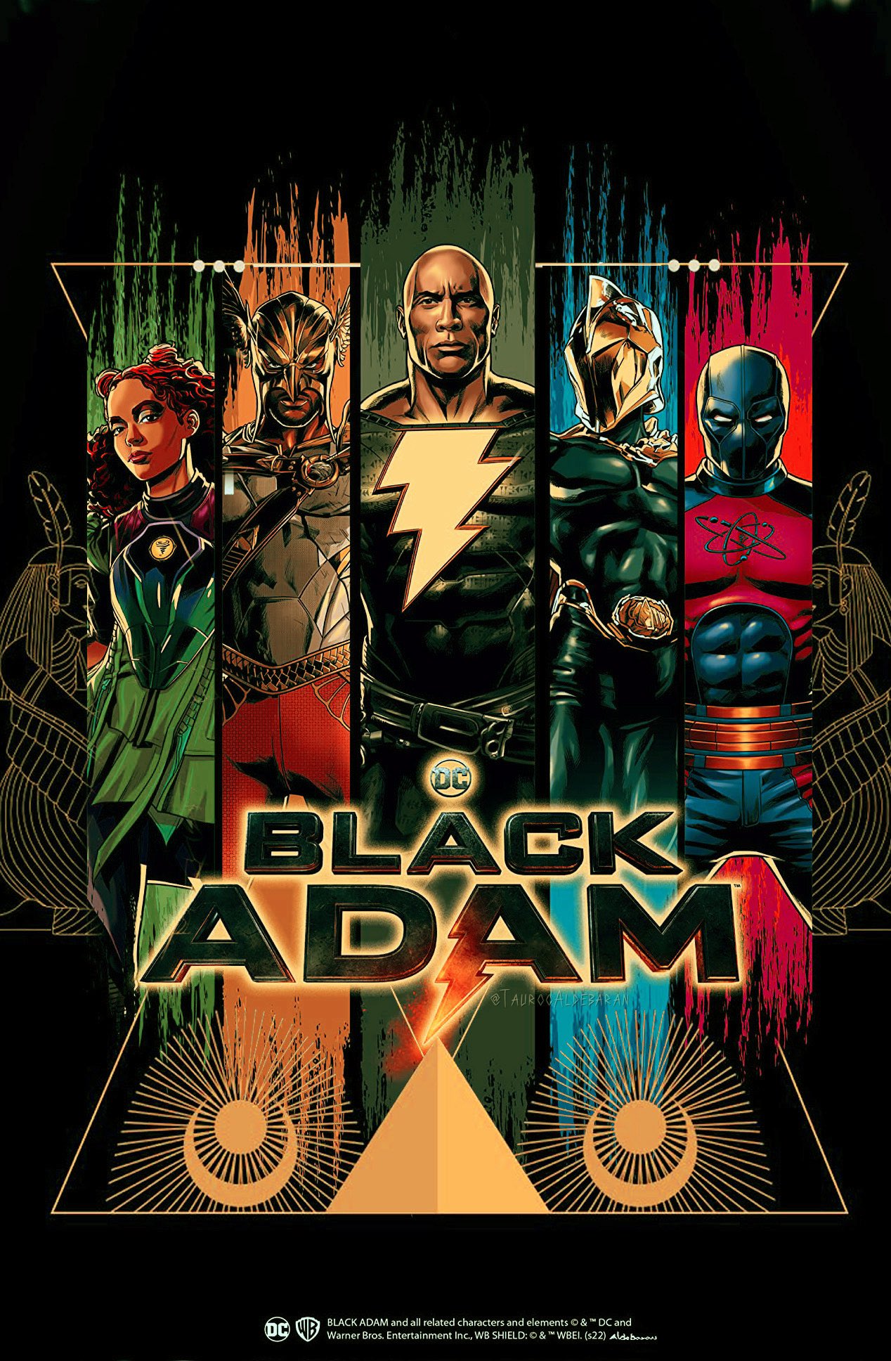 Black Adam New Posters