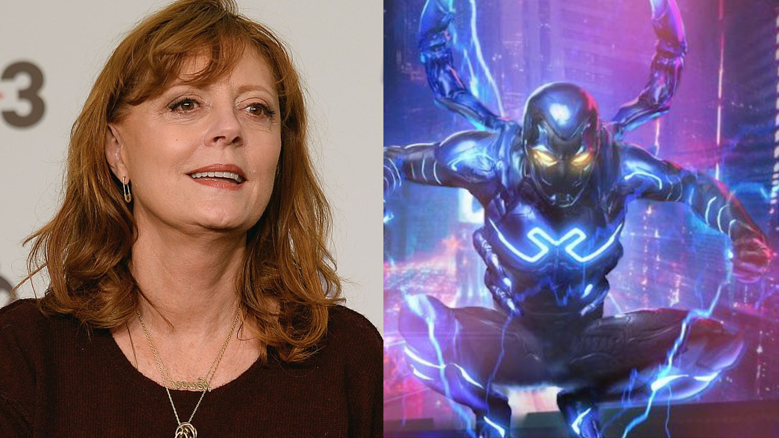 Susan Sarandon In Blue Beetle - The Actress Finishes Shooting
