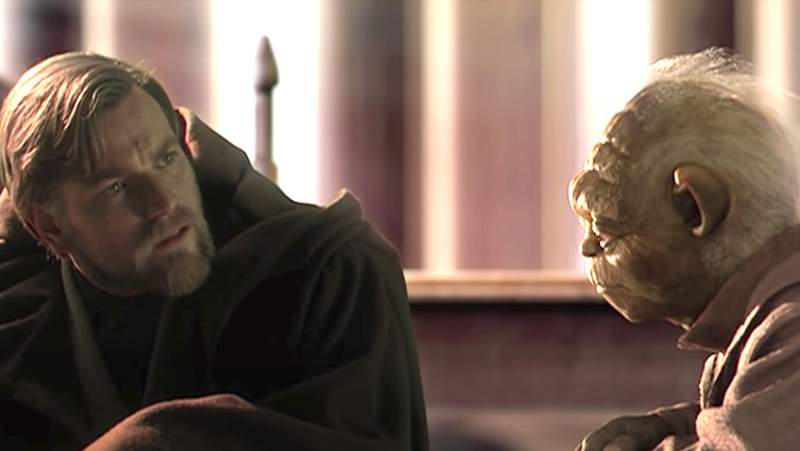 Master Yoda In Obi-Wan Kenobi