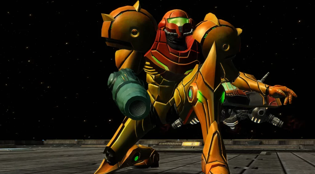 Metroid prime remaster's main character