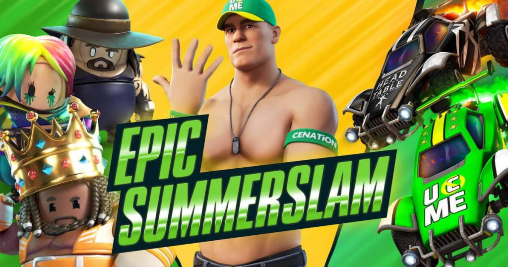 John Cena in Fortnite Epic Summerslam