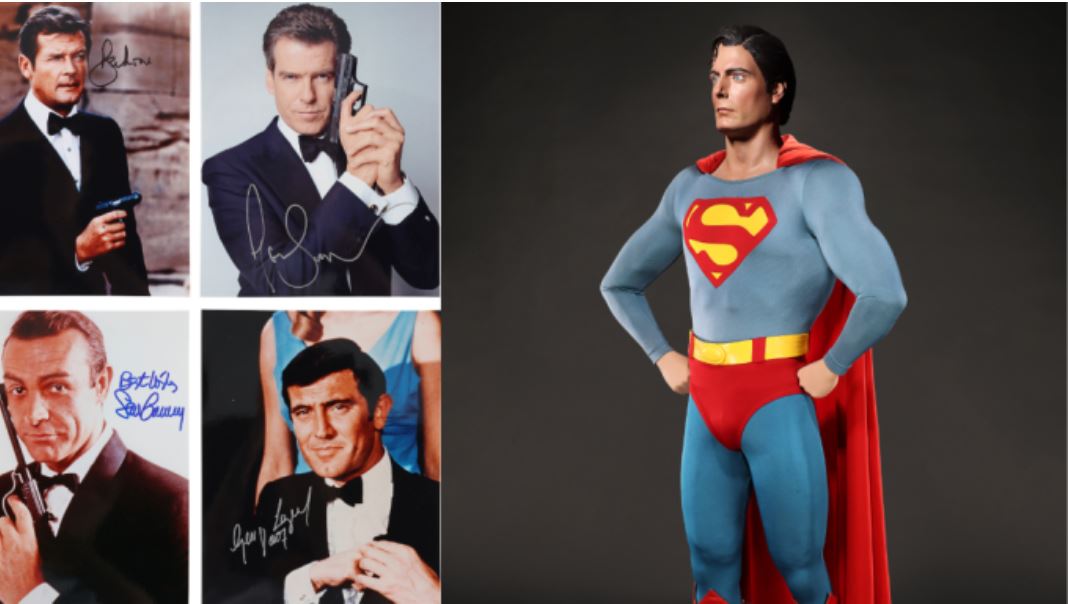 memorabilia auction superman
