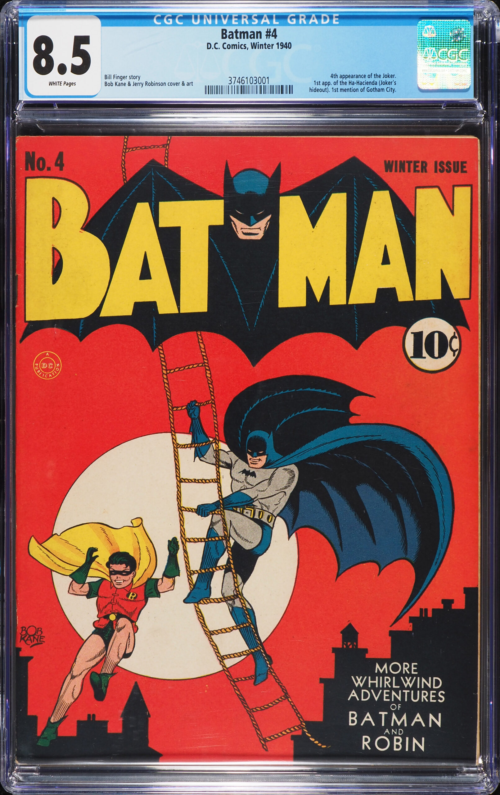 1940 Batman Comic Book