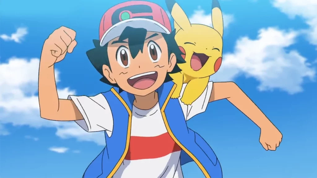 Pikachu and Ash