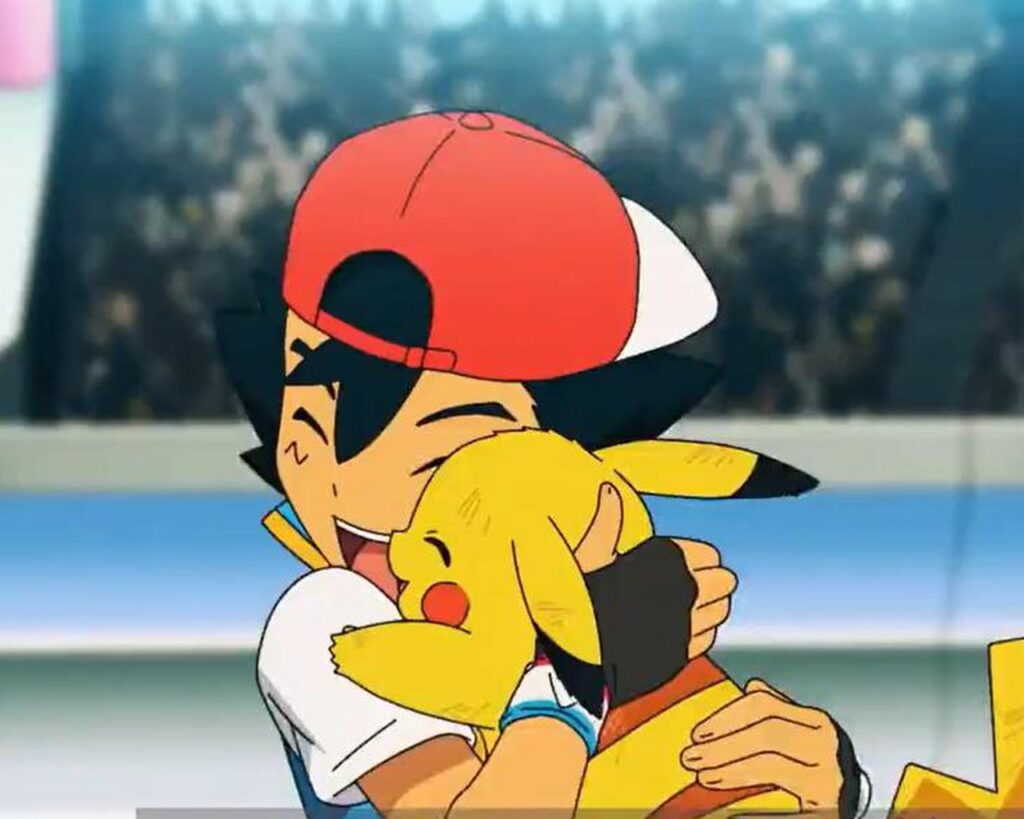 Pikachu and Ash