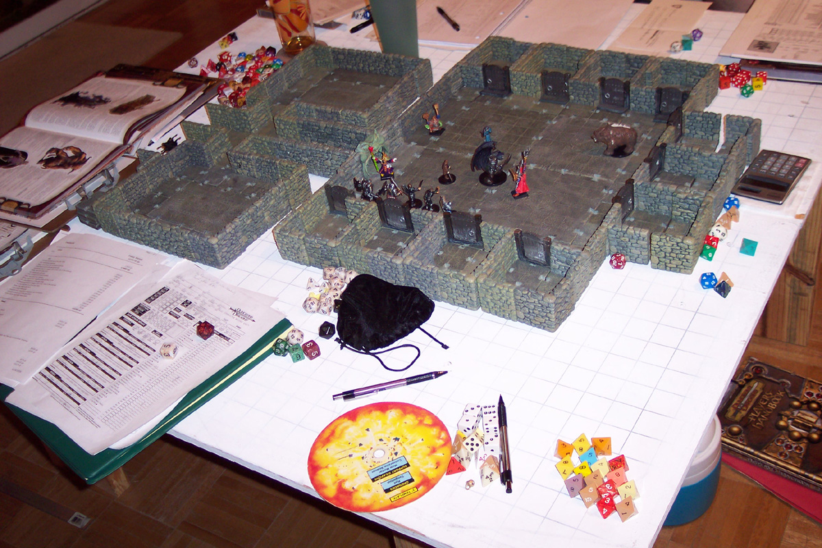 live-action dungeons & dragons show tabletop setting
