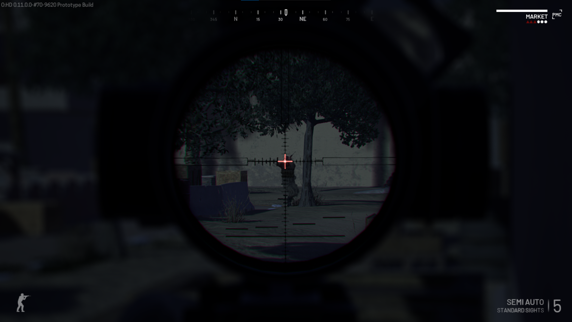 Scoped rifle