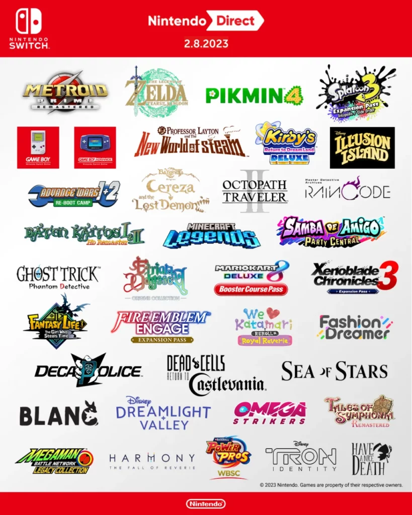 Nintendo upcoming shop switch games