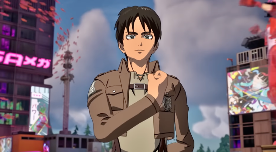 Eren Yeager Fortnite skin