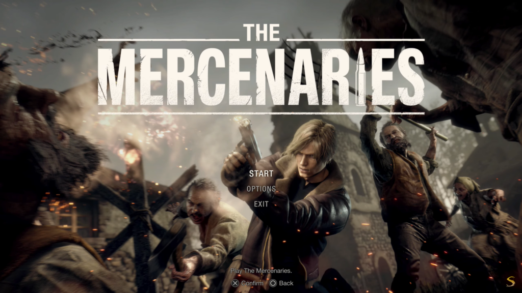 RE4 remake mercenaries