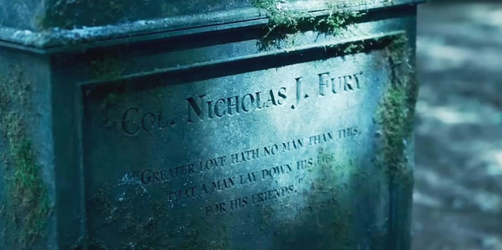 Nick Fury's Tombstone