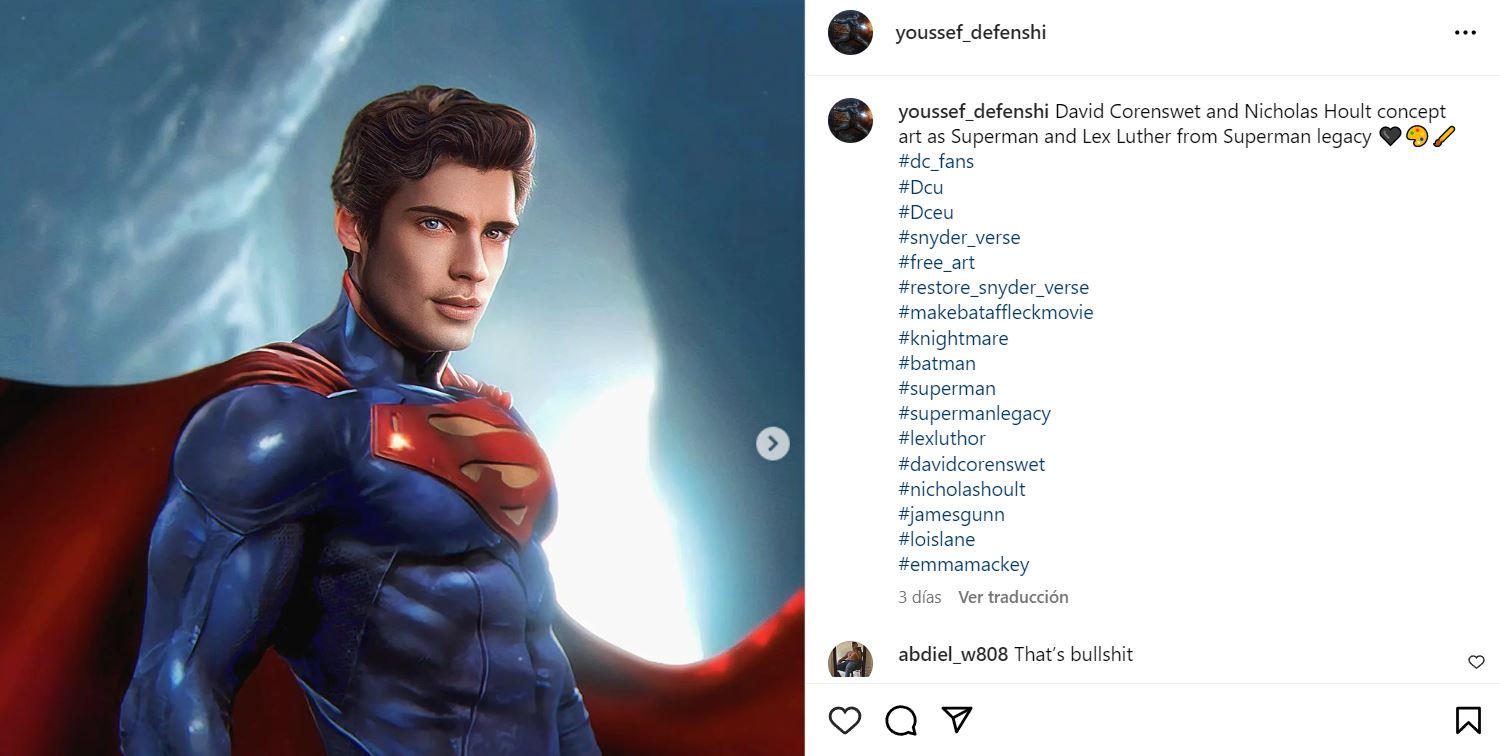 David Corenswet as Superman