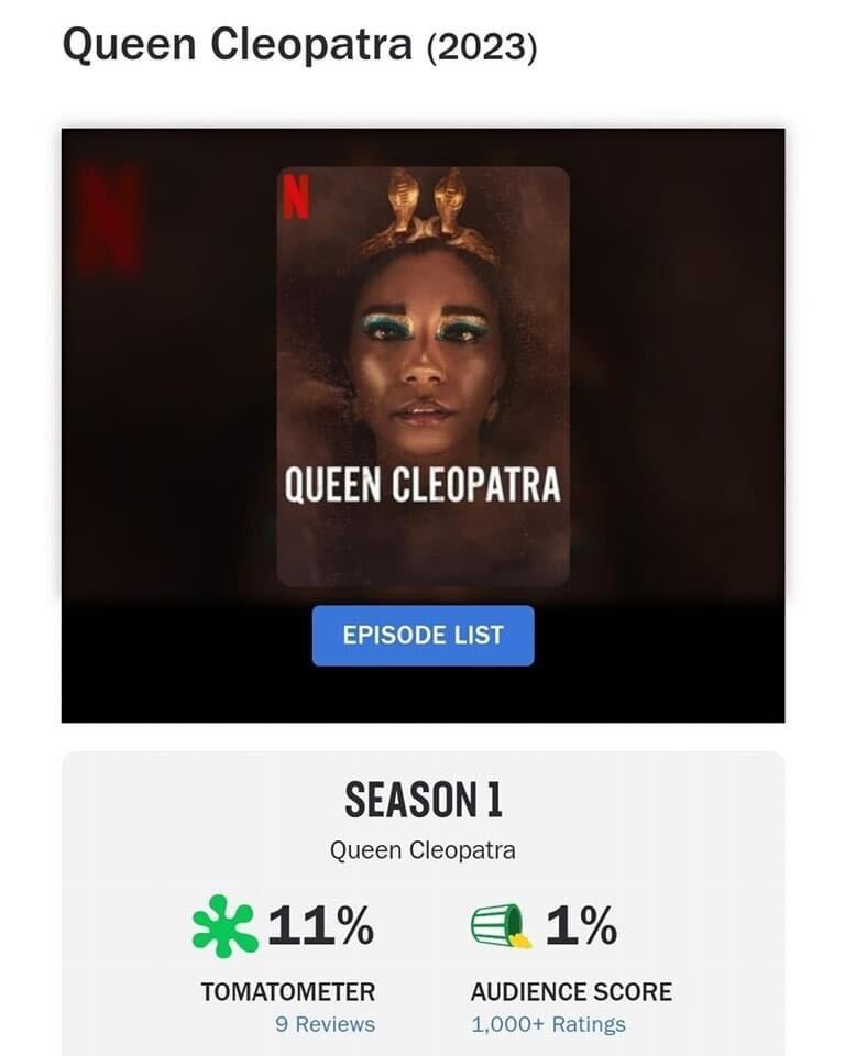 Queen Cleopatra on Netflix