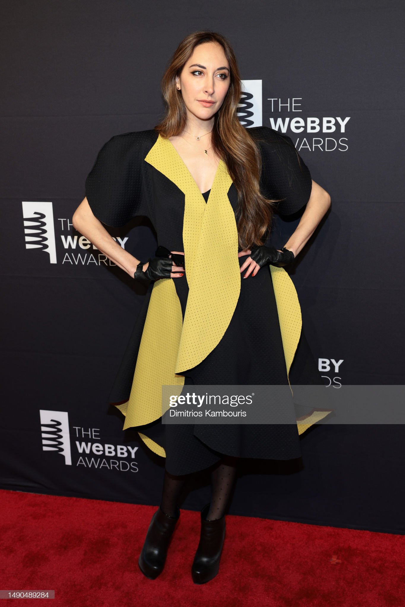 Sarah Natochenny 在 Webby's，Getty Images