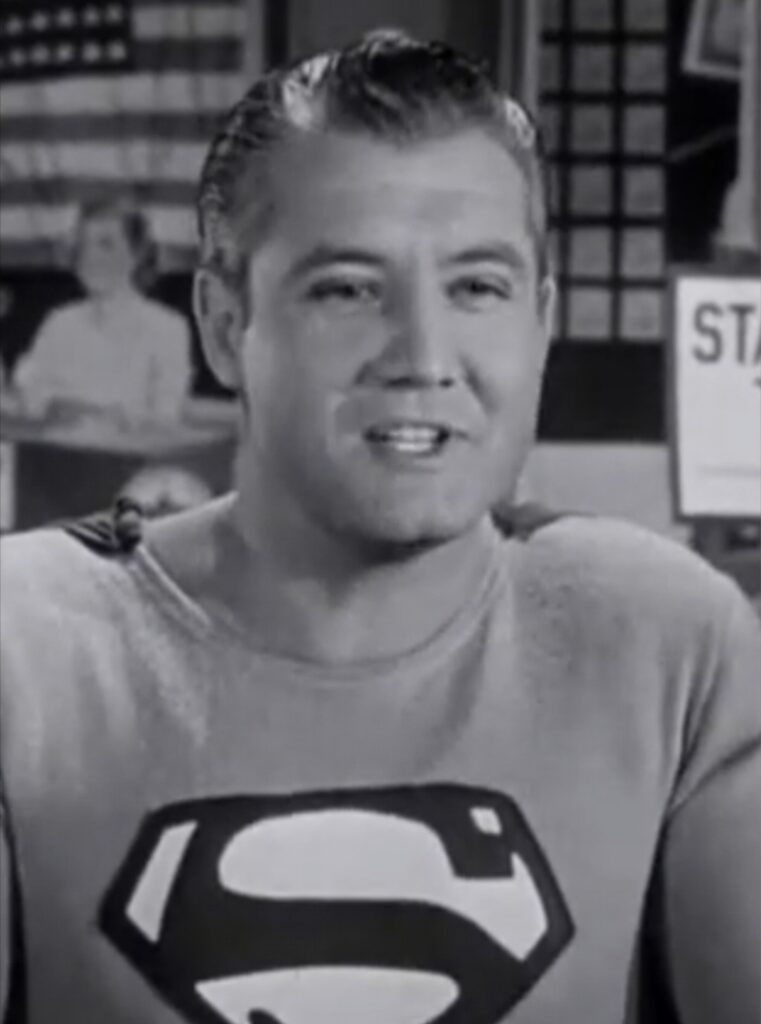george reeves one of  the flash cameos