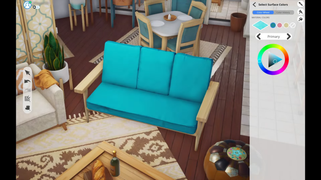 the sims 5 couch customization