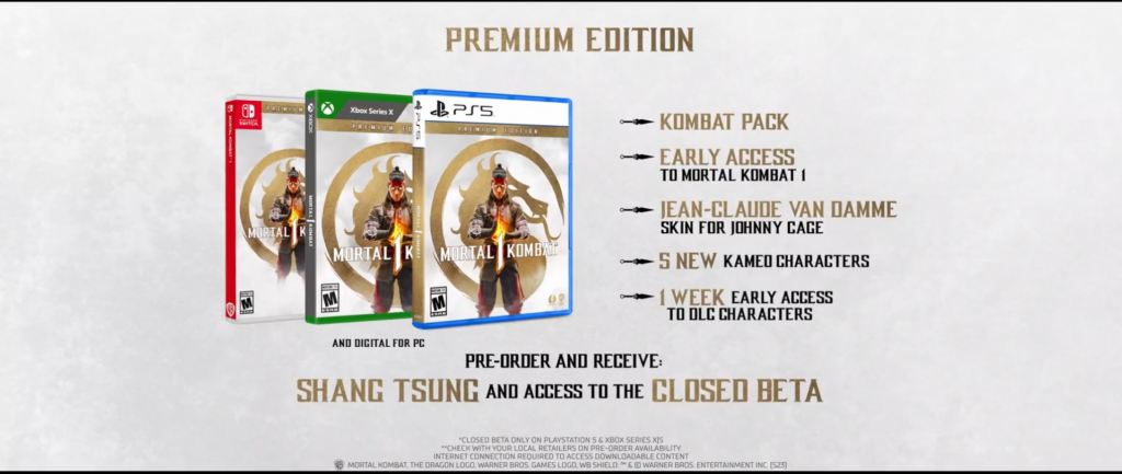 mortal kombat 1 premium edition